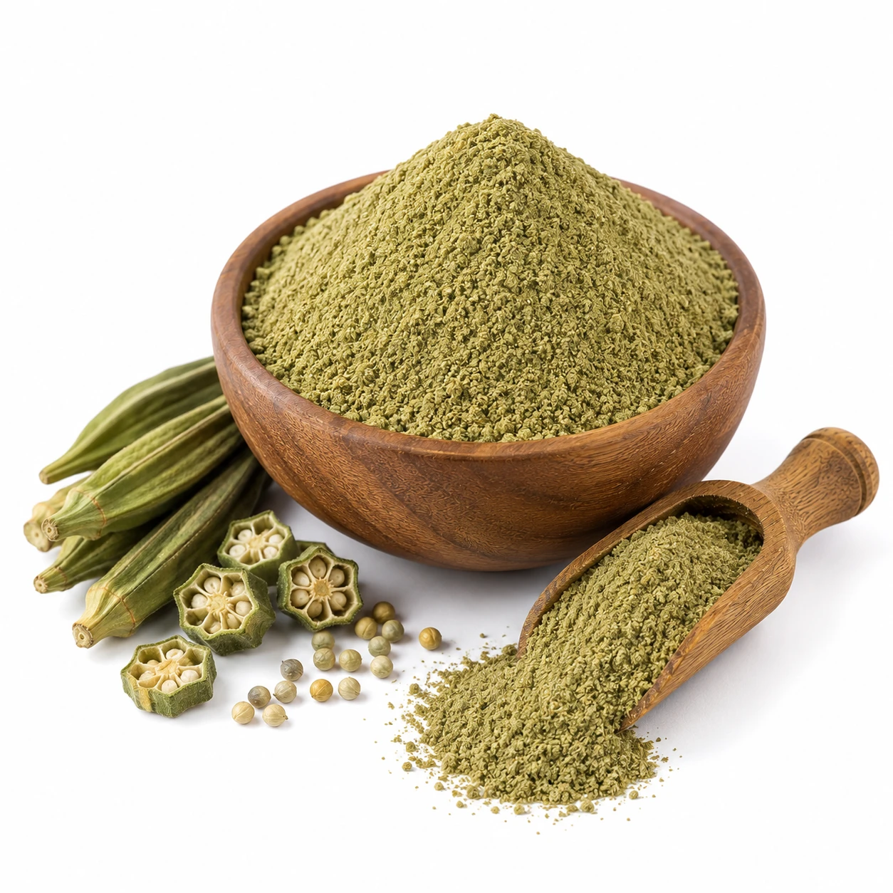 مسحوق الويكة السوداني (بامية مجففة)