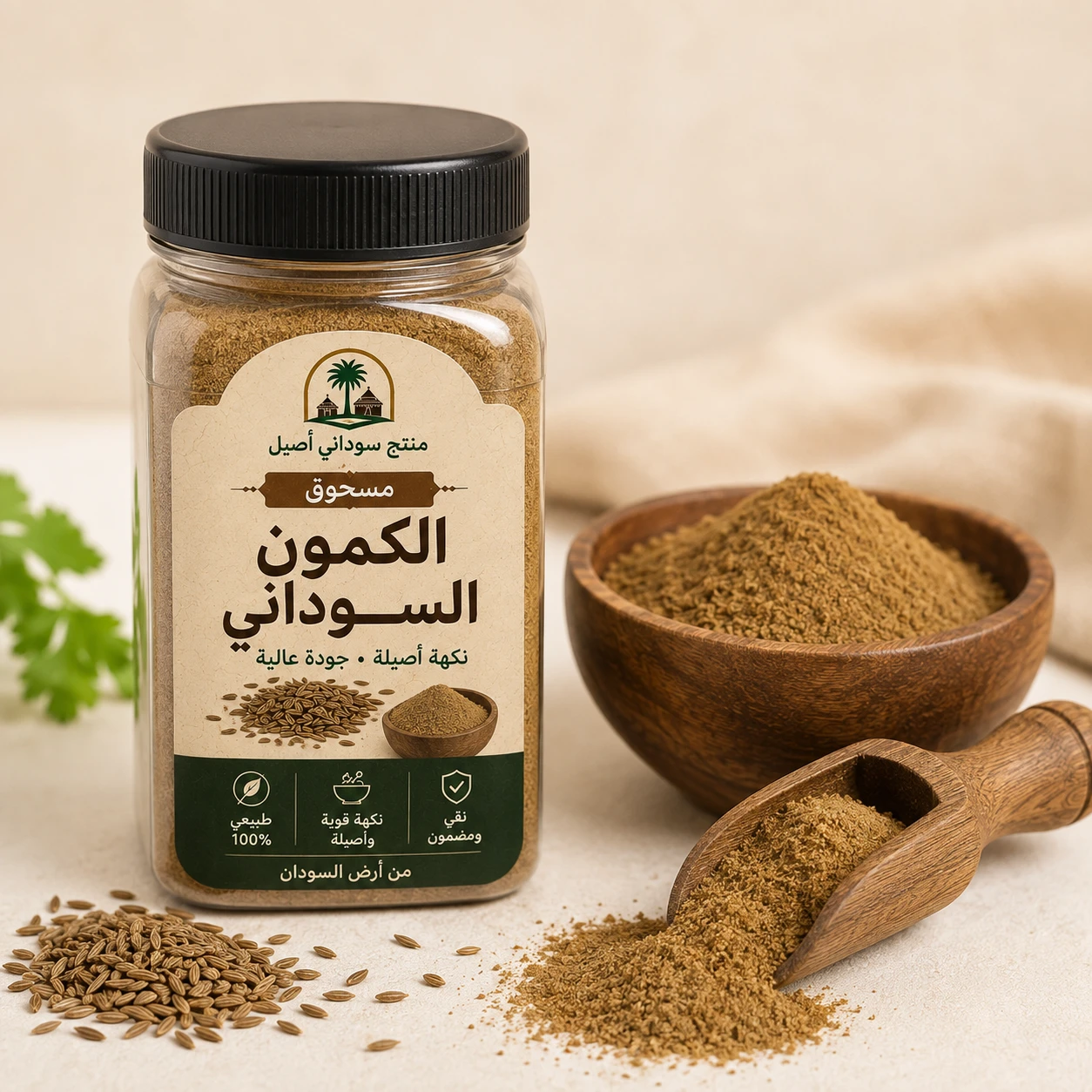 مسحوق الكمون السوداني