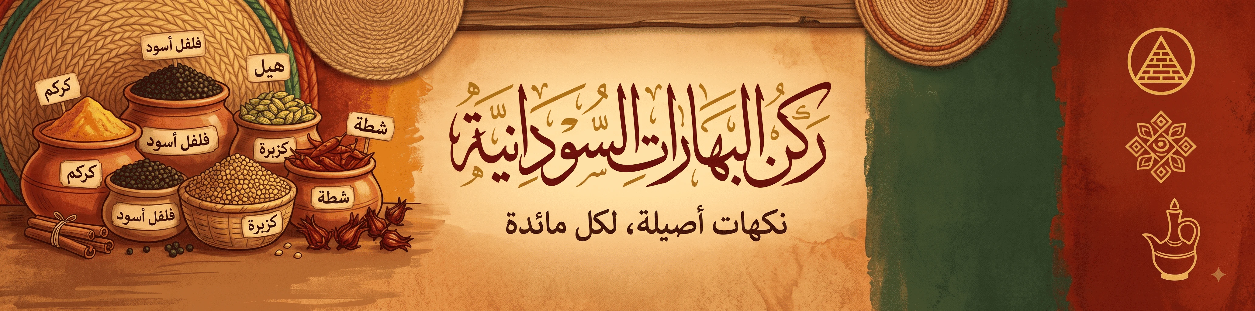 ركن البهارات السودانية